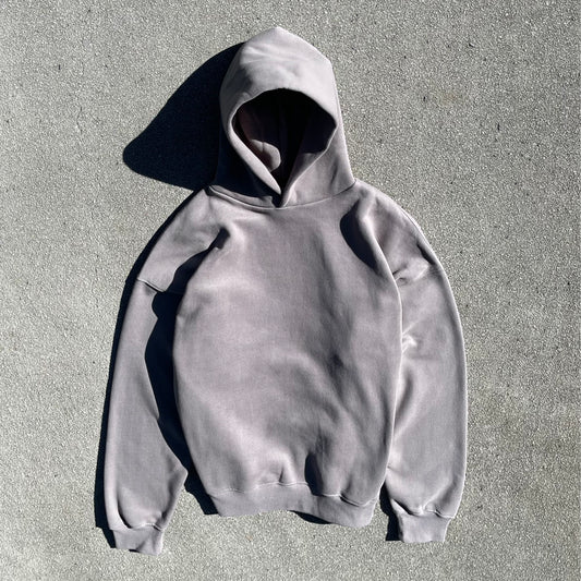 Steel Grey Blank Hoodie